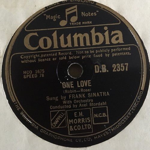 Frank Sinatra 4 x Shellac 10 inch Records Job lot Collection # 2 - Picture 4 of 10