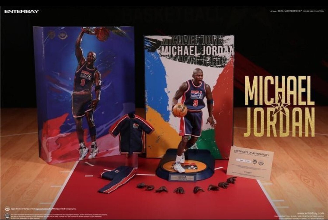 【世界5000体限定】ENTERBAY Michael Jordan 1/6 ENTERBAY NBA 1/6 MICHAEL JORDAN BARCELONA '92 USA LIMITED