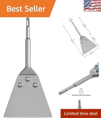 5x10 Compact SDS-Plus Floor Scraper - Professional Grade for Adhesive Removal