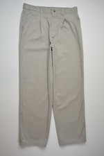 VTG White Stag Sz 12P PETITE Women Pleated KHAKI Tan CHINO Trouser TAPERED Pants