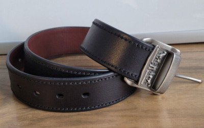Levi's Leather Belt with synthetic leather 11LV120058 Size S 30-32 Black YXG1