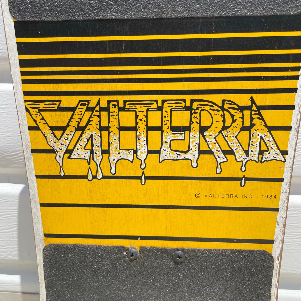 Vintage 1984 Valterra Complete Skateboard Rare 