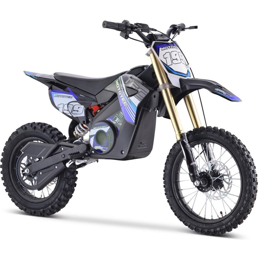 MotoTec 48v 1800w Pro Electric Dirt Bike Lithium - Multi Col