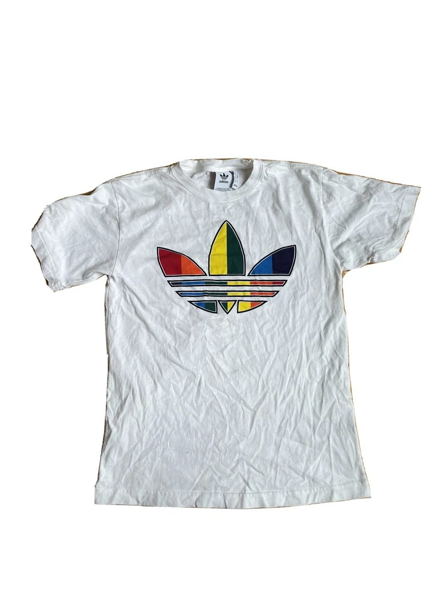 Adidas Originals Men's Multicolor Trefoil T-Shirt Size | eBay