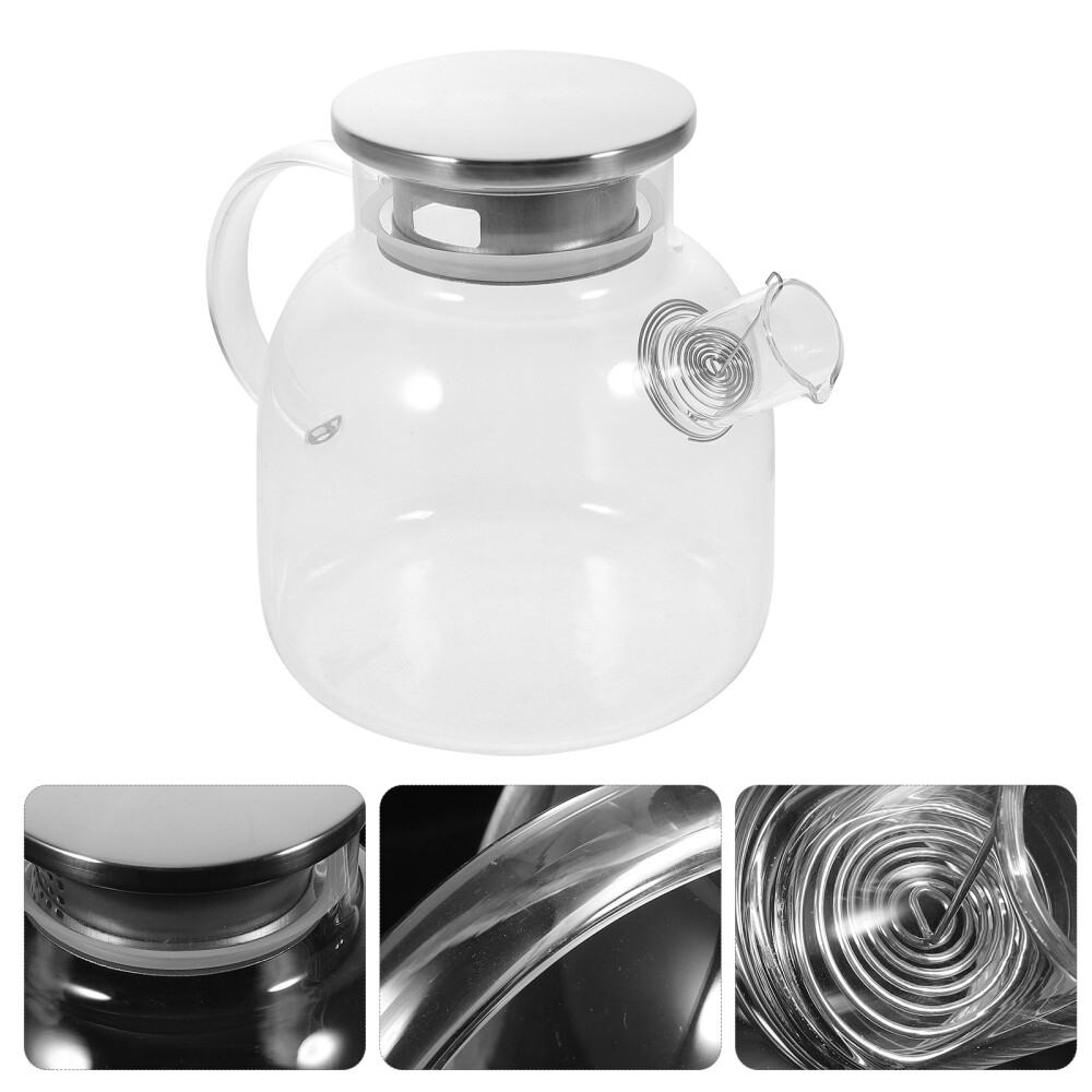 Clear Glass Teapot Japanese Tearoom Kettle Pots for Stove Top eBay