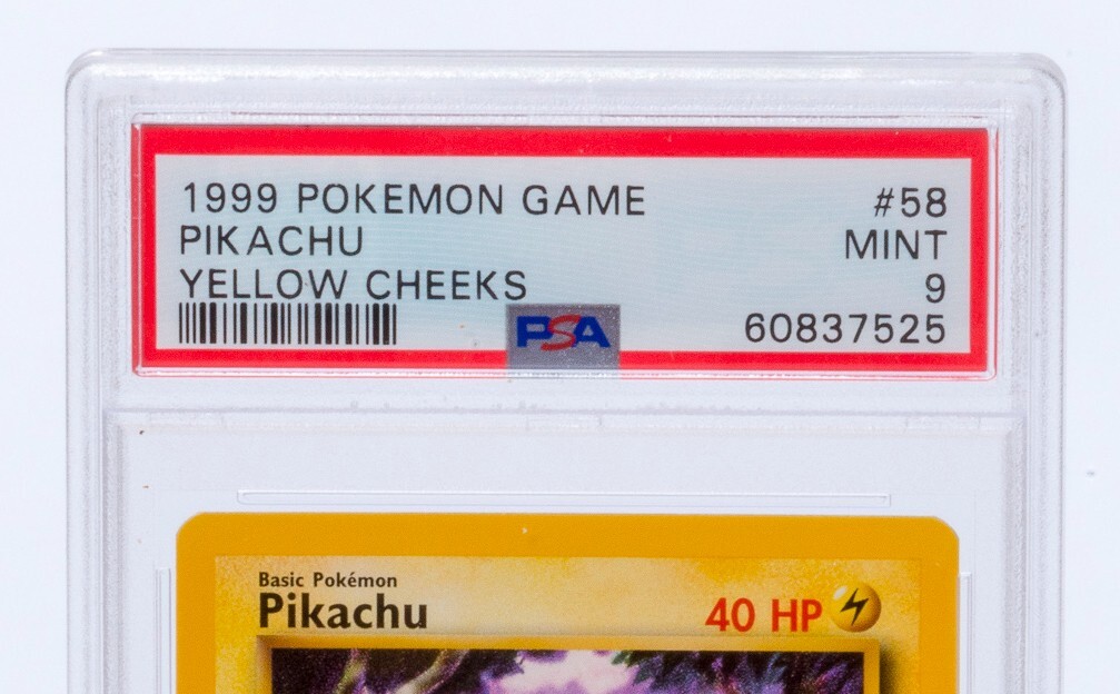 Pokemon PIKACHU 58/102 Yellow Cheeks Base Set - Unlimited
