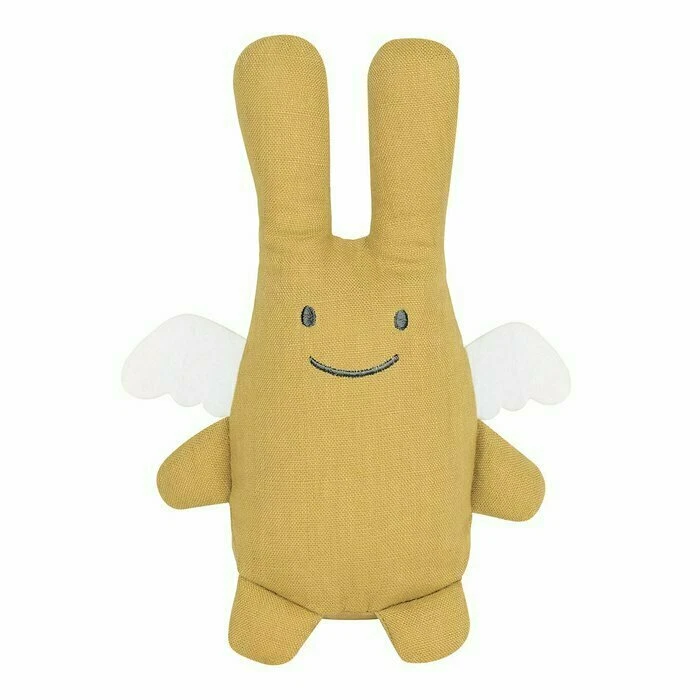 Trousselier Kuscheltier Doudou Engelshase Hase mit Flügeln senf gelb 20 cm