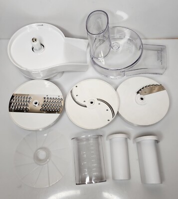 Excellent Oster Kitchen Center Food Processor Attachment 3 Blades White 957-38F