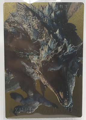 Azure Rathalos Monster Hunter 20th Anniversary Wafer Card No.21