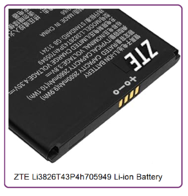 ZTE Blade A5 A3 Battery ZTE Li3826T43P4h705949 | eBay