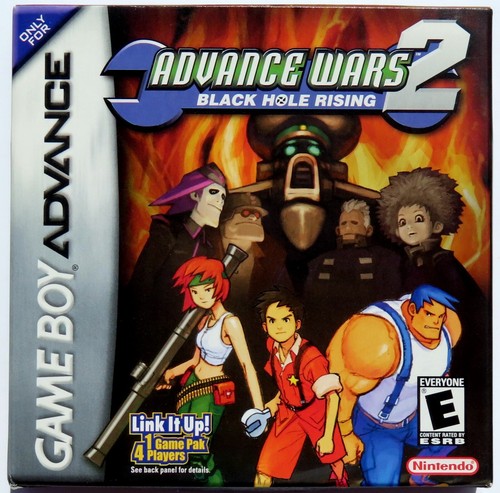 Advance Wars 2 Black Hole Rising Nintendo Game Boy Advance 2003 komplett CIB Box - Bild 2 von 11