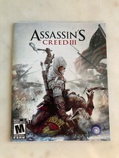 Assassin's Creed III PS3 Manual Only