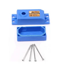 Savox Top And Bottom Servo Case With Screws For Sgsw0231Mg - Savscsw0231Mg