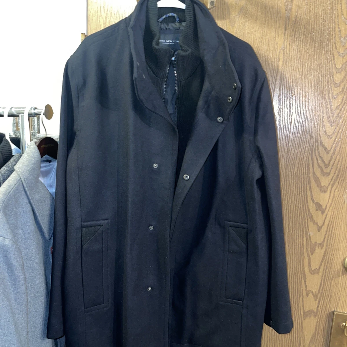 Andrew marc wool jacket top