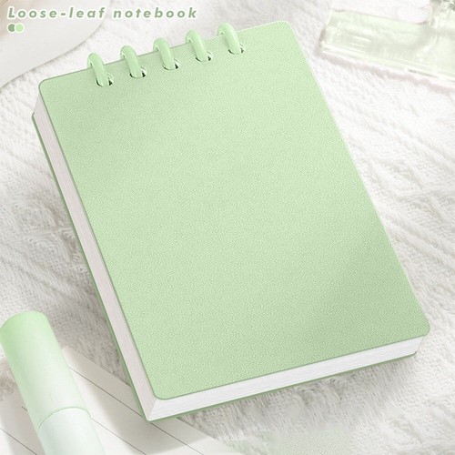 Loose-leaf Mini Notebook A7 Memo Pad Cartoon Pocket Notebook Student - Picture 14 of 20