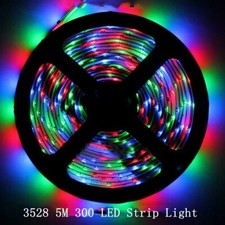 3528 Bright Rgb Waterproof Smd Flexible Strip Light With Tape 12v 5m 16.4f 3528 Bright Rgb Waterproof Smd Flexible Strip Light With Tape 12v 5m 16.4f