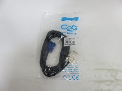 Lot of 50 C2G 6.6 FT DVI Male to HD15 VGA Male PC Monitor Video Display Cable