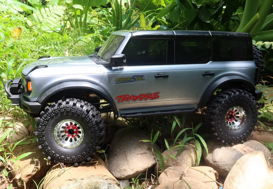 4x RC 1.9 Tires tall 121mm soft sticky Tyre For 1/10 Mud Crawler SCX10 TRX4 Gen8 - Image 3 of 4