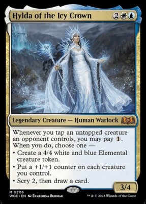 *MtG: HYLDA OF THE ICY CROWN - Wilds of Eldraine Mythic - magicman-europe*
