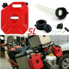 5L ATV Motorrad &Ouml;lbeh&auml;lter mit Zubeh&ouml;r Jerrycan Auto Kunststoff Reservekanister