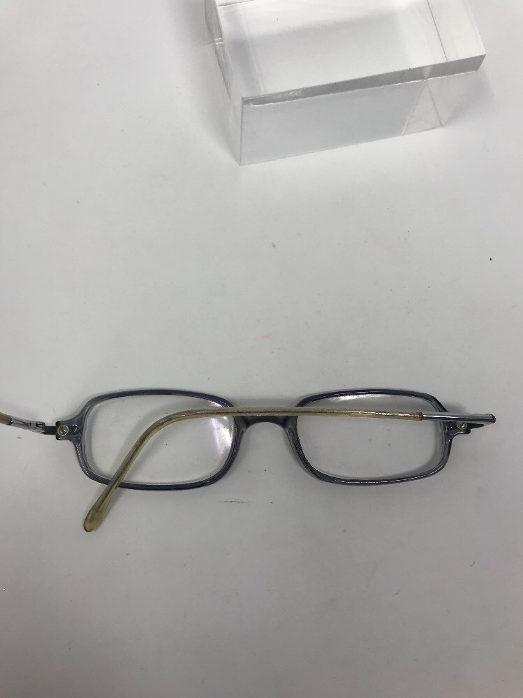 Euroflex Eyeglasses E-102 48-18 Gray 7315