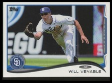 2014 Topps #64 Will Venable San Diego Padres