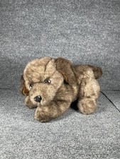 Vintage 1982 America Wego Dog Brown Plush Stuffed Animal 14" EUC