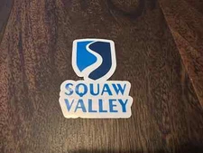 Squaw Valley Ski Resort Vinyl Printed Sticker