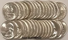 ROLL (32) 1949 D WASHINGTON QUARTERS “STUNNING GEMS” BU UNCIRCULATED 90% SILVER