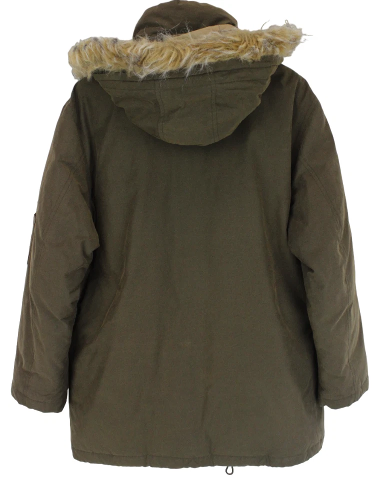 ARCTIC CIRCLE Polar Parka Jacket Men s MEDIUM Down Filled Hooded