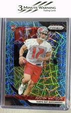 2018 Panini Prizm #273 Justin Watson Prizm Lazer