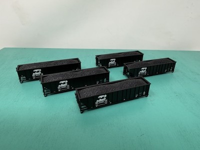Atlas N - TM 90 Ton Hopper - Missing Trucks/Package - BN Set Of 5