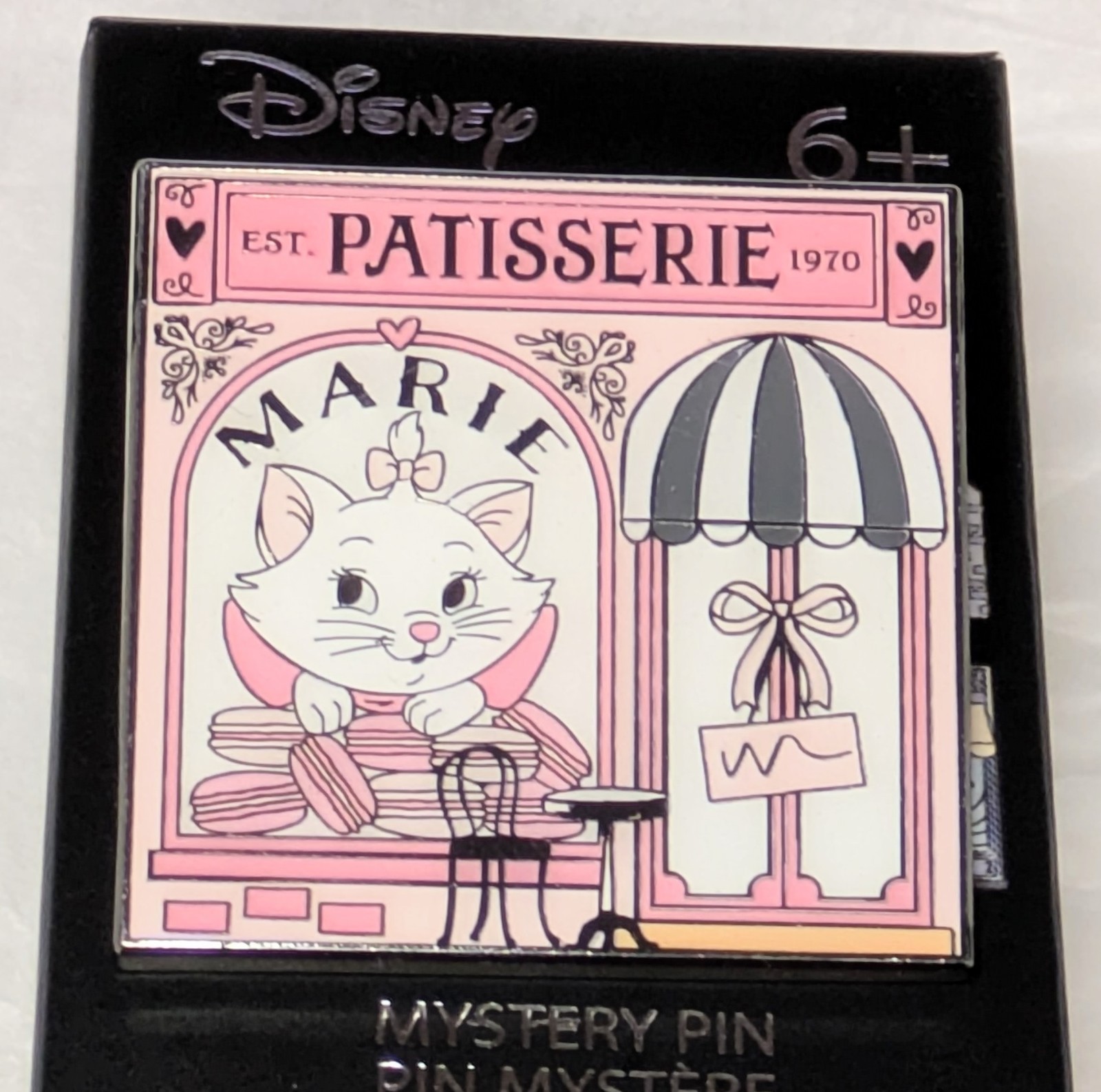 Loungefly Disney Aristocats Character Buildings Blind Box Pin - Marie - Opened