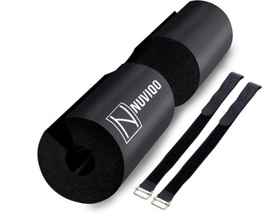 Squat Pad for Barbell Hip Thrusts Lunges and Squats - Black