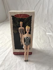 1994 Hallmark Keepsake Barbie Debut 1959 Ornament 1st in Collector's Series