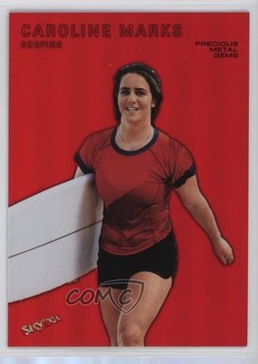 2024 Skybox Metal Universe Champions 1999-00 Retro PMG Red Caroline Marks 0i47