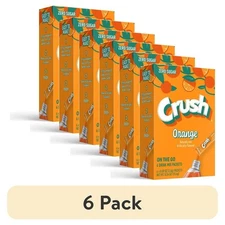 Orange Crush- Powder Drink Mix - Sugar Free & Delicious, Makes 72 Flav