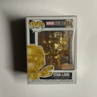 Marvel Funko Pop - Star Lord (Gold) #353 (BoxLunch Exclusive) W/Protector