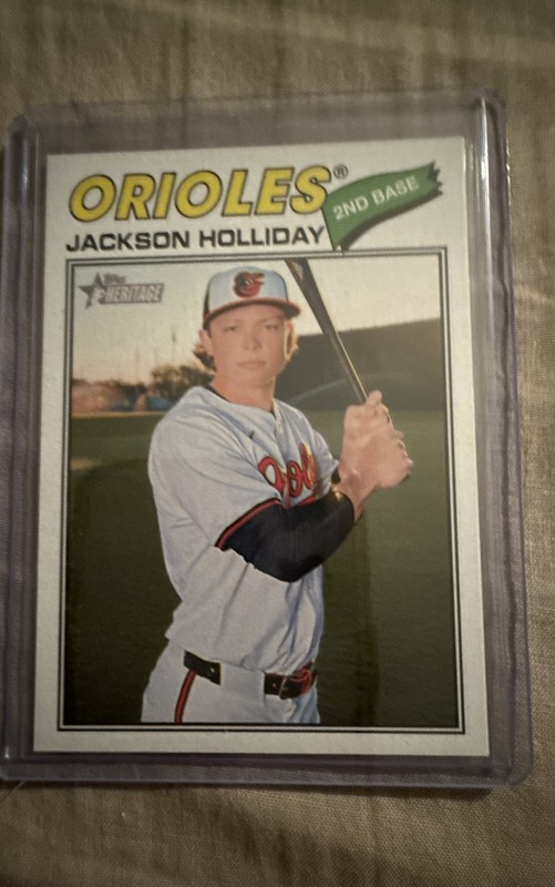 2026 Topps Heritage - Jackson Holliday #218