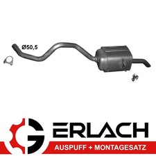 Endschalldämpfer für Renault Megane Grandtour IV Auspuff 8479