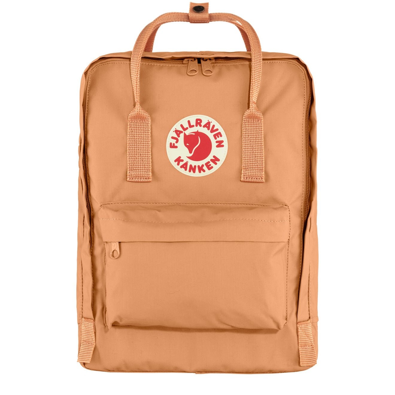 Fjällräven , Backpacks, Unisex, Orange, One Size, Classic Peach Backpack With Zip Closure - Image 3