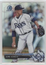 2017 Bowman Chrome Prospects Refractor 30/499 Jaime Schultz #BCP198 1u0