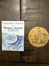 Wendell August Forge BRONZE Drummer Boy  1997 Christmas Ornament 2” Bethlehem