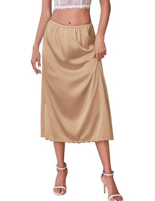 knee length dresses for ladies Timeless Vintage Slip Set: Elegant Prairie Layering main image 1