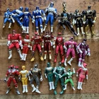 LOT 22 VINTAGE 90's BANDAI POWER RANGERS ACTION FIGURES
