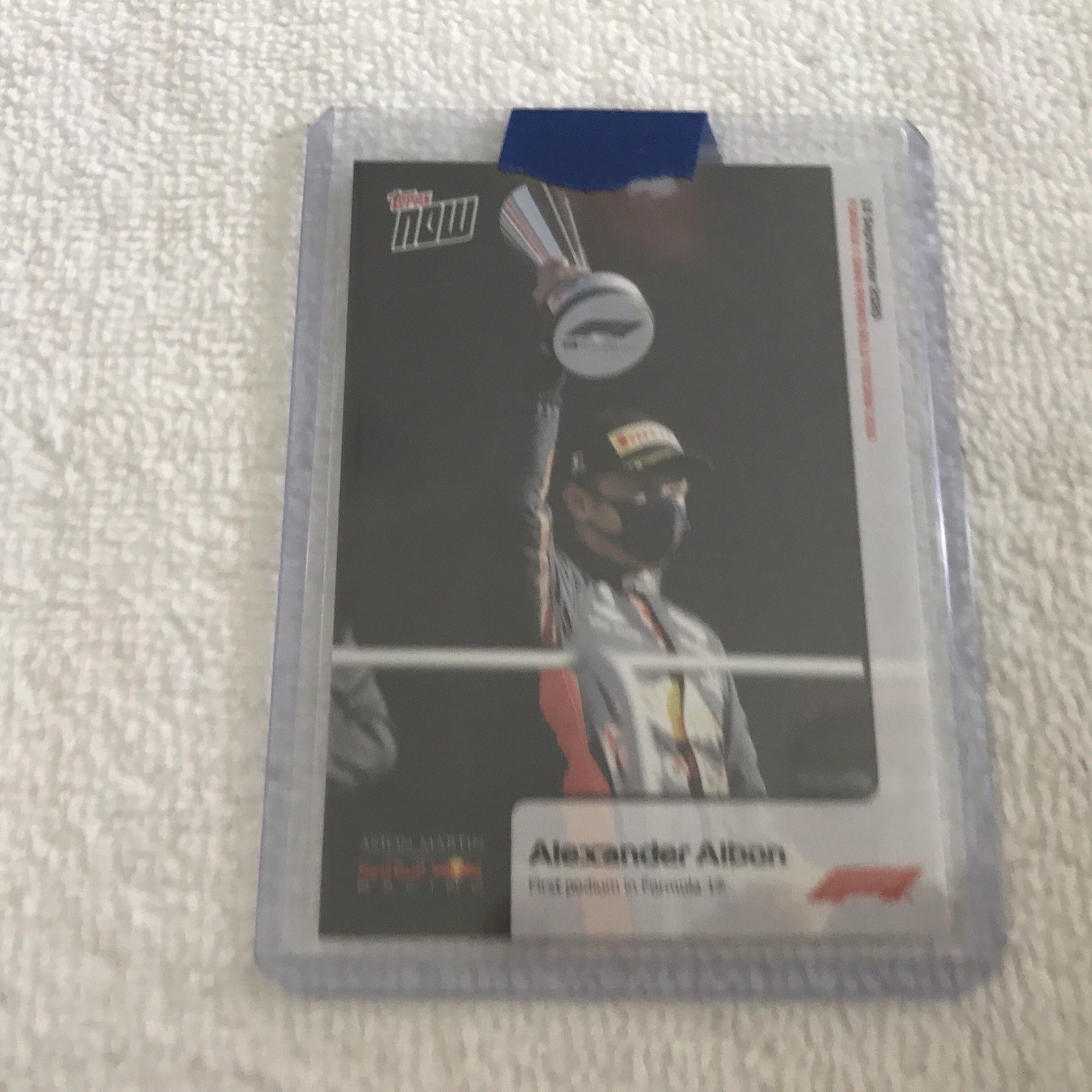 2020 Topps Now F1 - Alexander Albon #004 /798 (RC)