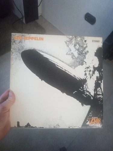 Led Zeppelin Self-Titled Vintage Vinyl LP 1969 Atlantic Record SD-8216 NM/VG+.