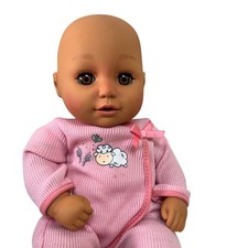 BABY Born My First Baby Doll Ava Light Brown Eyes Soft Body No Bottle or Hat