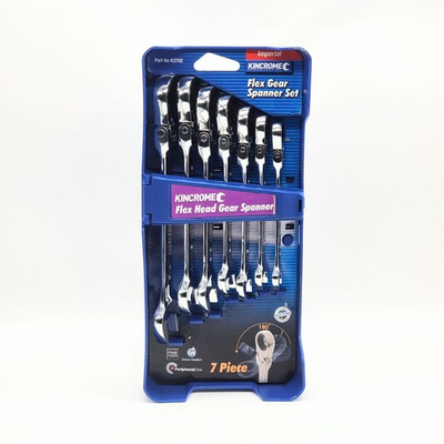 #ad Kincrome Flex Head Gear Spanner Set 7 Pieces Imperial K3702 AU $169.00