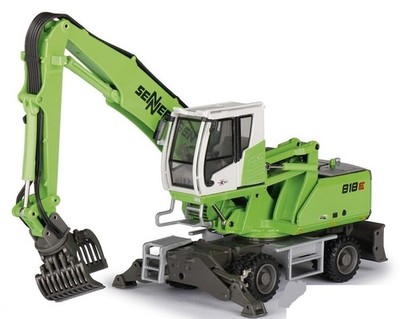 CONRAD - SENNEBOGEN 818E excavator with handling clamp - 1/50 - CON2944/01
